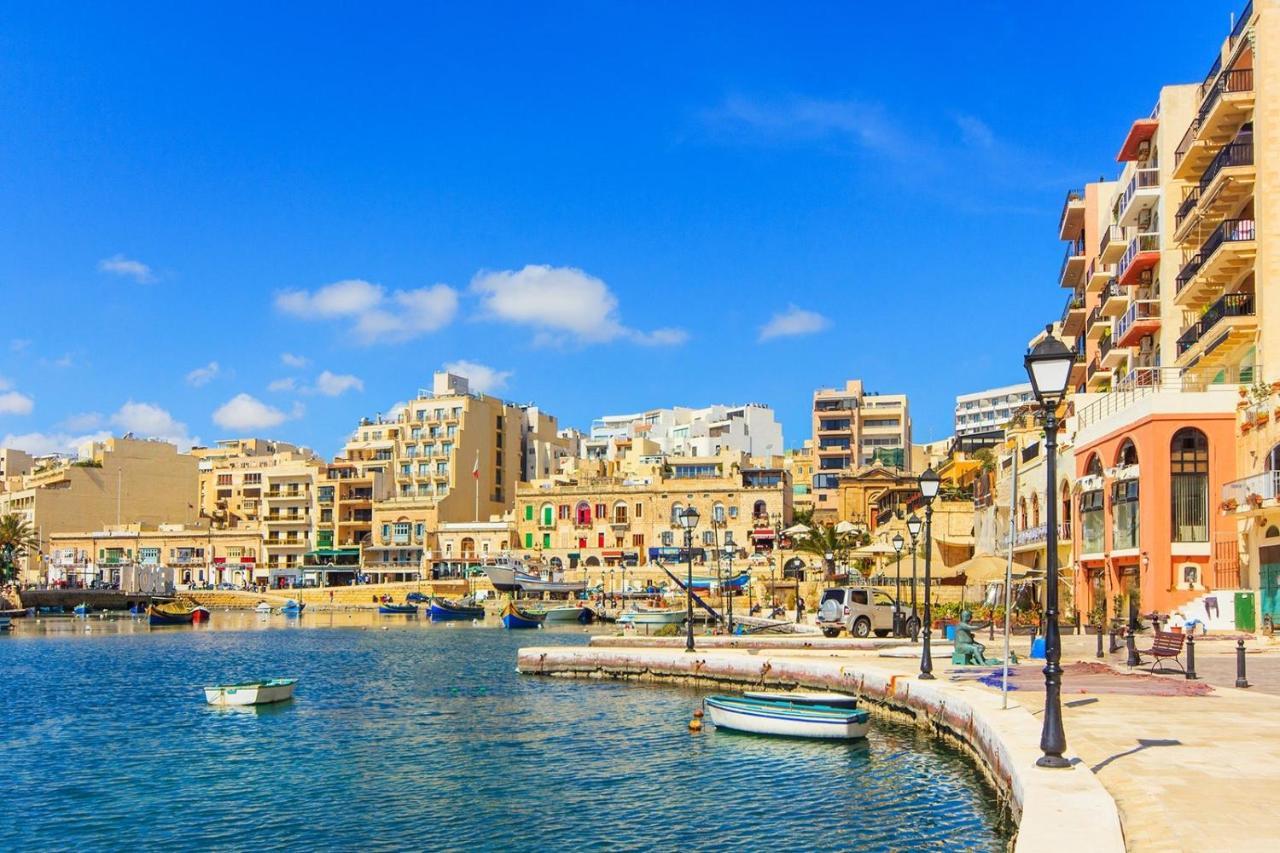 Luxury Garden View At Spinola Bay St Julians Apartment Saint Julian's Bagian luar foto