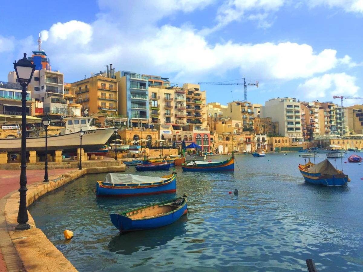 Luxury Garden View At Spinola Bay St Julians Apartment Saint Julian's Bagian luar foto